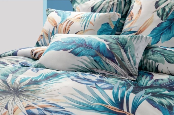 Цифровой печатный хлопковый набор накрытий для одеяла Twin XL Floral