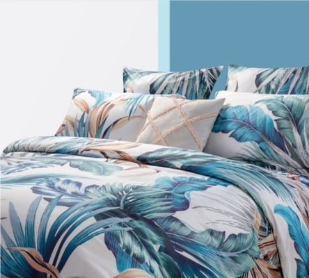 Цифровой печатный хлопковый набор накрытий для одеяла Twin XL Floral