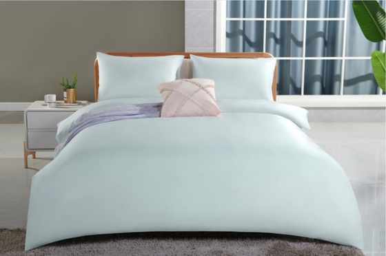 100% TENCEL Fiber Light Green Duvet Cover Super King Покрывало для одеяла