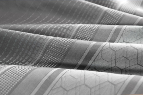 Светло-серое Oeko Tex Standard 100 Покрытие короля двойного покрытия
