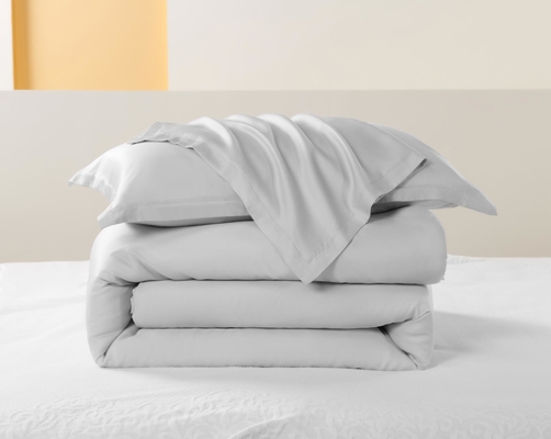 OEM Tencel Lyocell Comforter Set Белый удобный двухкомфортный комплект